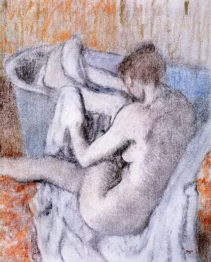 La Toilette Apres le Bain Oil painting by Edgar Degas