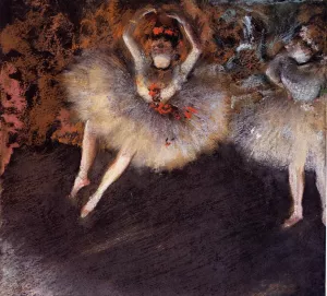 Le Pas Battu by Edgar Degas - Oil Painting Reproduction