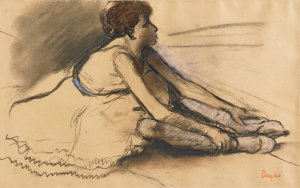 Le Repos De La Danseuse by Edgar Degas Oil Painting