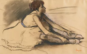 Le Repos De La Danseuse by Edgar Degas Oil Painting