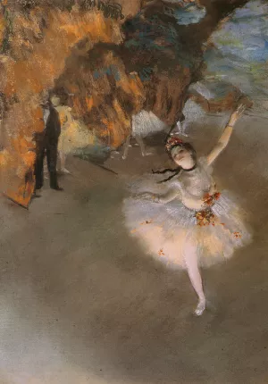 L'Etoile by Edgar Degas Oil Painting