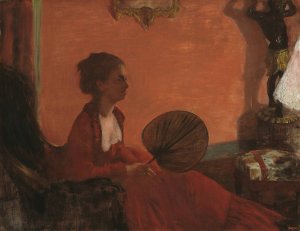 Madame Camus by Edgar Degas Oil Painting
