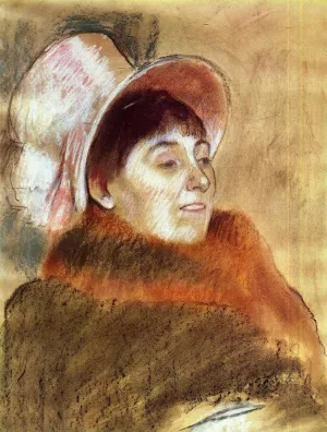 Madame Deitz-Monin by Edgar Degas - Oil Painting Reproduction