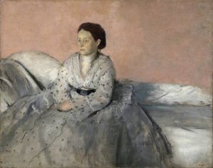 Madame Rene de Gas by Edgar Degas Oil Painting