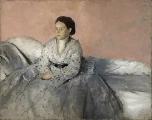 Madame Rene de Gas by Edgar Degas Oil Painting