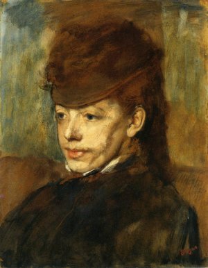 Mademoiselle Malo by Edgar Degas Oil Painting