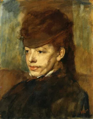 Mademoiselle Malo painting by Edgar Degas