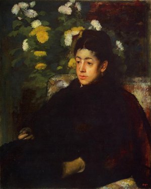 Mademoiselle Malo Oil painting by Edgar Degas