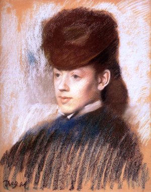 Mademoiselle Malo by Edgar Degas Oil Painting