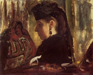 Mademoiselle Marie Dihau by Edgar Degas Oil Painting