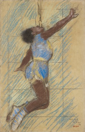 Miss Lala at the Fernando Circus by Edgar Degas Oil Painting