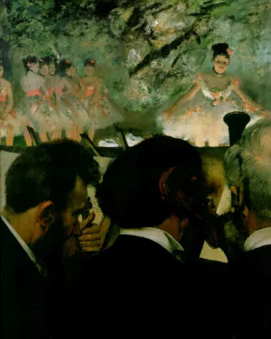 Orchestra Musicians painting by Edgar Degas