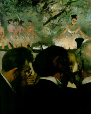 Orchestra Musicians by Edgar Degas Oil Painting