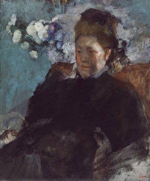 Portrait of a Woman by Edgar Degas Oil Painting