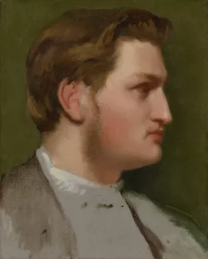 Portrait of Paul Valpincon by Edgar Degas Oil Painting
