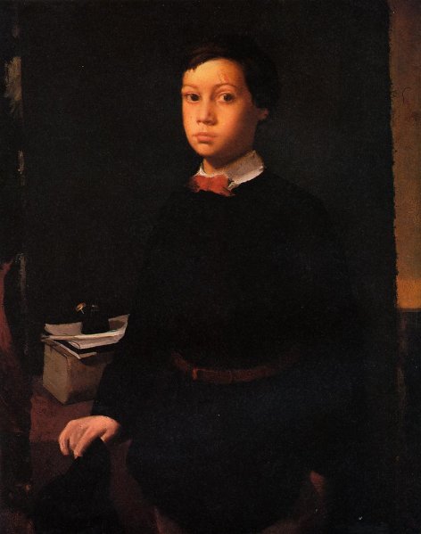 Main Product Photo of Portrait of Rene De Gas Painting by Edgar Degas