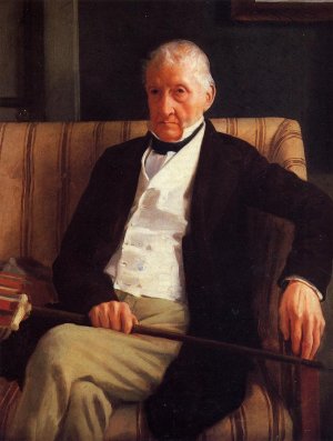 Portrait of Rene-Hillaire De Gas by Edgar Degas Oil Painting