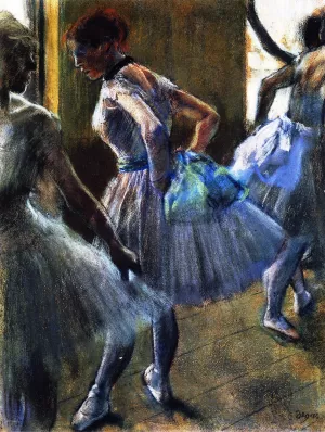 Preparation for Class by Edgar Degas - Oil Painting Reproduction