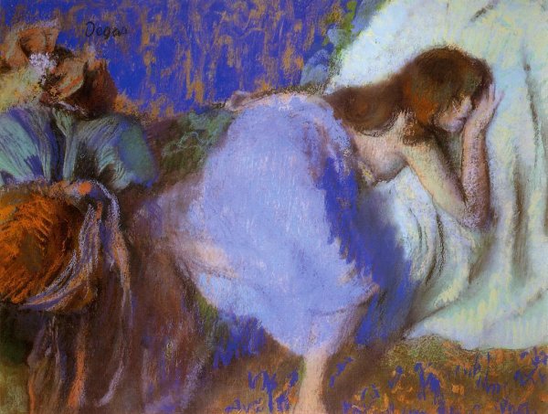 Main Product Photo of Rest Painting by Edgar Degas