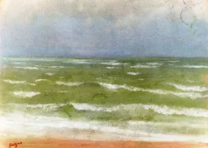 Rising Tide by Edgar Degas Oil Painting