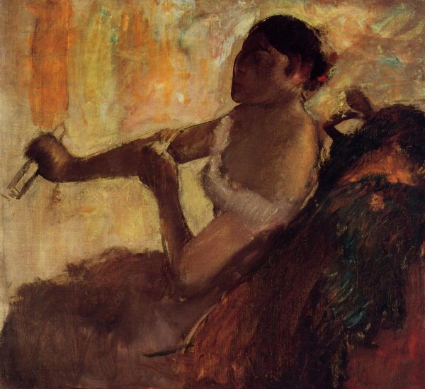 Rose Caron by Edgar Degas - Hand-Painted Oil Painting Reproduction