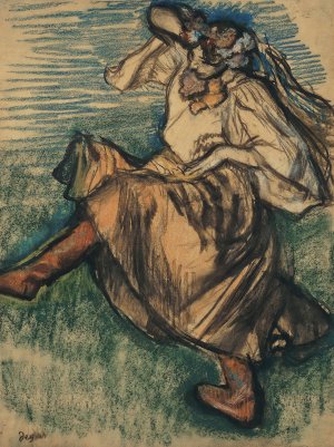 Russian Dancer by Edgar Degas Oil Painting
