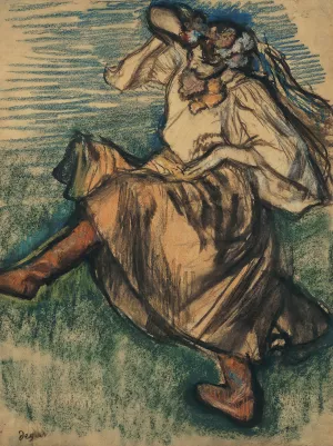 Russian Dancer by Edgar Degas Oil Painting