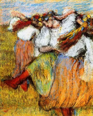 Russian Dancers 2 painting by Edgar Degas