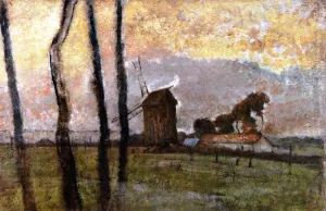 Saint-Valery-sur-Somme painting by Edgar Degas