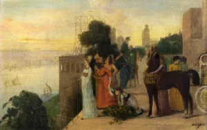 Semiramis Building a City by Edgar Degas - Oil Painting Reproduction