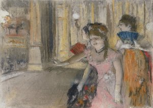 Singers on the Stage by Edgar Degas Oil Painting