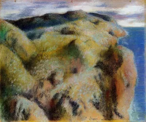 Steep Coast by Edgar Degas - Oil Painting Reproduction