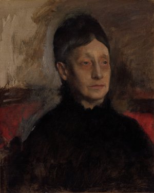 Stefanina Primicile Carafa, Marchioness of Cicerale and Duchess of Montejasi by Edgar Degas Oil Painting