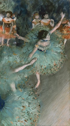 Swaying Dancer by Edgar Degas Oil Painting
