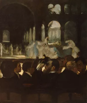 The Ballet from 'Robert le Diable' by Edgar Degas Oil Painting
