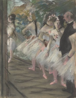 The Ballet by Edgar Degas Oil Painting