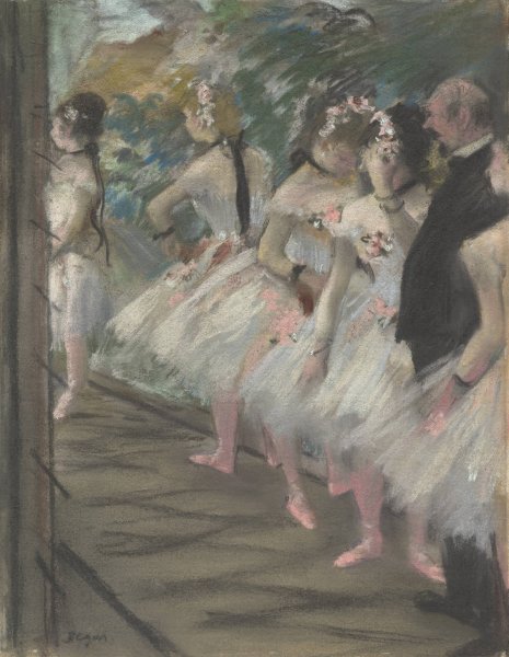 The Ballet  by Edgar Degas - Hand-Painted Oil Painting Reproduction