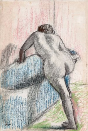 The Bath by Edgar Degas Oil Painting