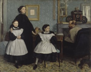 The Bellelli Family by Edgar Degas Oil Painting