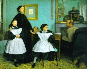 The Bellelli Family Oil painting by Edgar Degas