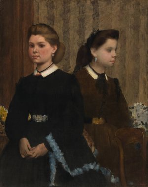 The Bellelli Sisters by Edgar Degas Oil Painting