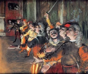 The Chorus by Edgar Degas - Oil Painting Reproduction