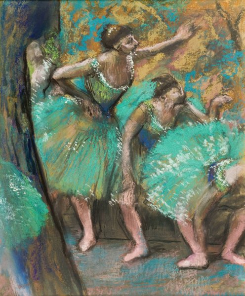 The Dancers  by Edgar Degas - Hand-Painted Oil Painting Reproduction