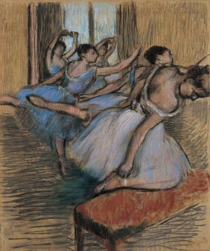 The Dancers by Edgar Degas Oil Painting