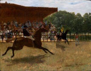 The False Start by Edgar Degas Oil Painting