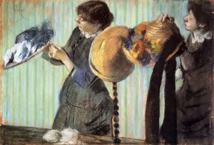 The Little Milliners by Edgar Degas Oil Painting