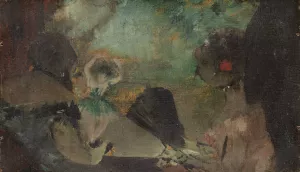 The Loge by Edgar Degas Oil Painting