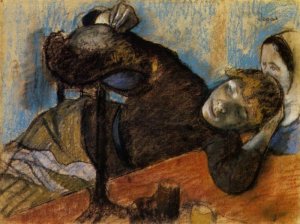 The Milliner by Edgar Degas Oil Painting