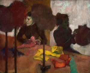 The Milliners by Edgar Degas Oil Painting