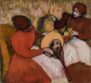 The Milliners by Edgar Degas Oil Painting